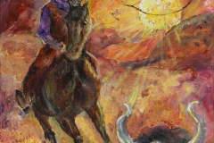 Alexandra-Artemchuk-12-y.o.-Lassoing-the-Sun.-Acrylic-on-canvas-20x16-in