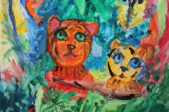 CATS AND THE BEE