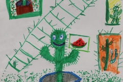 Polina-Ostapenko-8-y.o.-Happy-Cactus.-Mixed-media-on-paper-11x14-in-copy