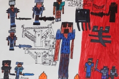Simon-Roytburd-11y.o.-Fight-of-Robots-3.-Mixed-media-on-paper-11x14-in-copy