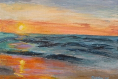 Sophie-Voskanyan-13-y.o.-Sunset.-Acrylic-on-canvas-11x14-in