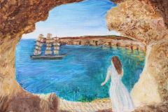 GIRL AND THE SEA
