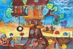 Animal tree house